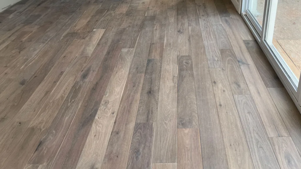 Recent laminate flooring installation by JR Flooring LLC